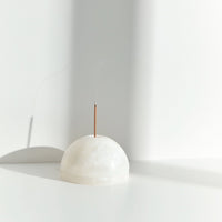 【期間限定11/16-12/15】Addition Studio Horizon Incense Burner - White Onyx