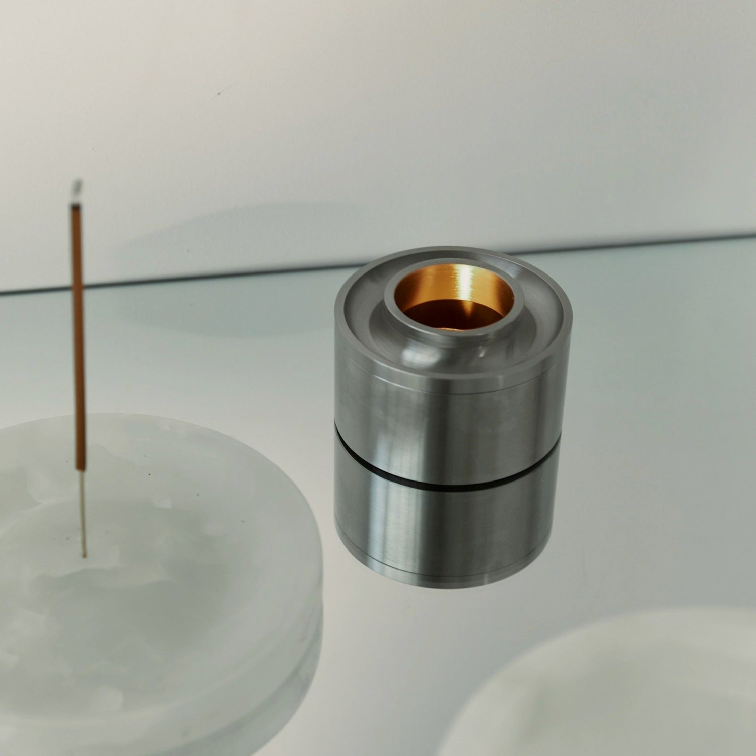 Addition Studio Asteroid Oil Burner Stainless Steel