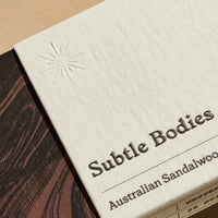 【期間限定11/16-12/15】Subtle Bodies Incense - Australian Sandalwood（オーストラリア産白檀）