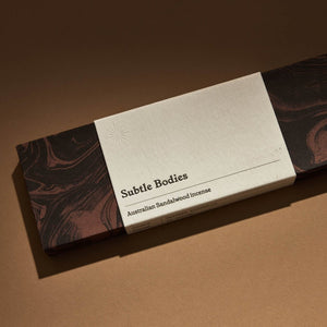 【期間限定11/16-12/15】Subtle Bodies Incense - Australian Sandalwood（オーストラリア産白檀）