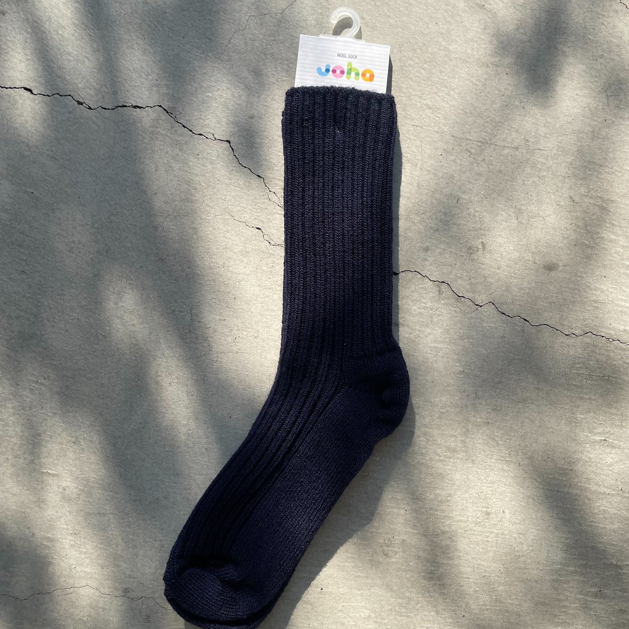 Joha Wool Socks リブ