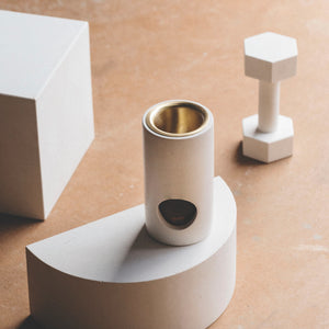 【期間限定11/16-12/15】Addition Studio Synergy Oil Burner – Limestone