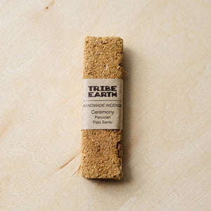 Tribe Earth Incense Plank-Palo Santo Ceremony